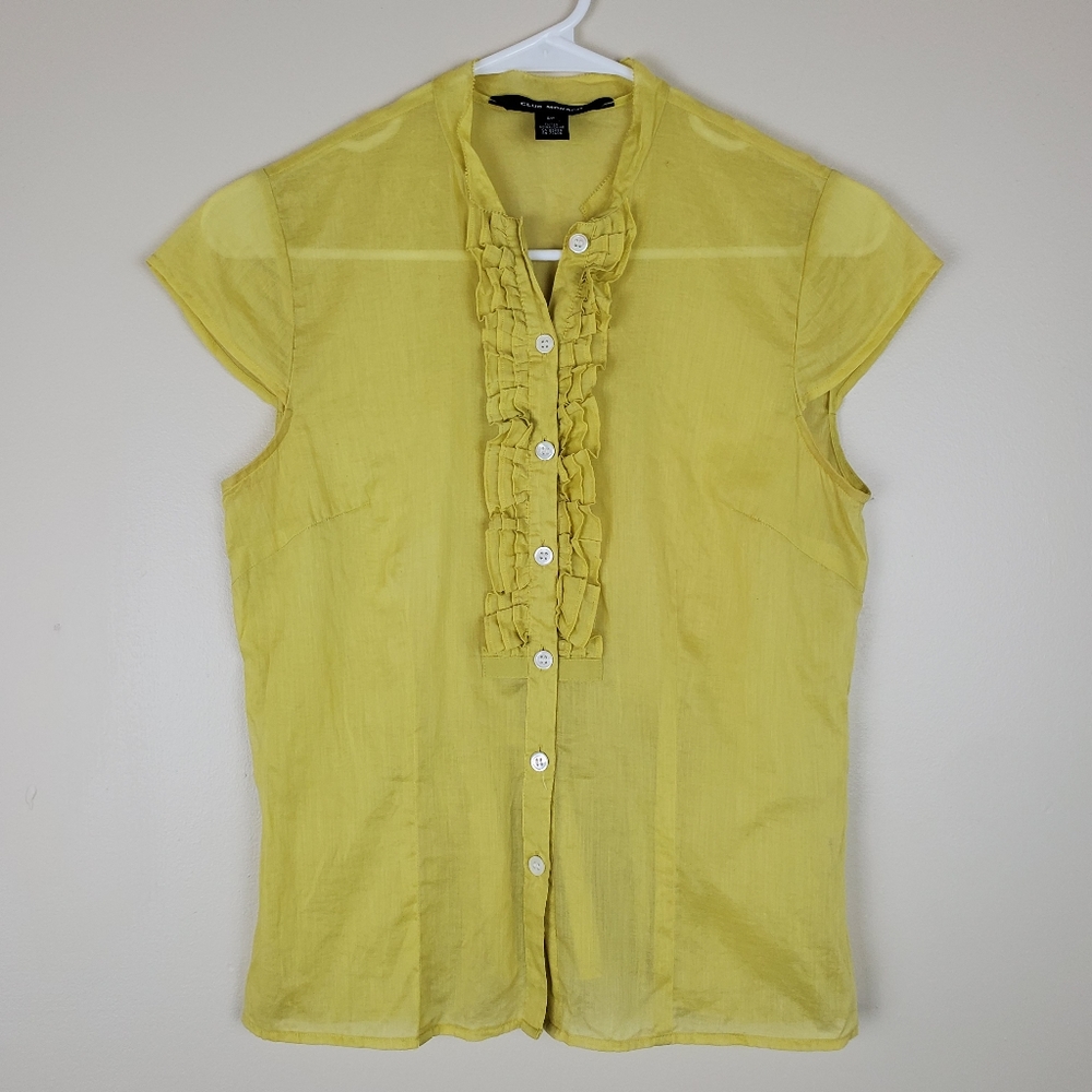 Club Monaco Button Up Blouse